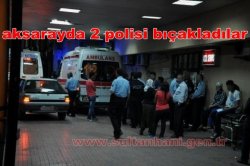 Aksaray'da Kavgayı Ayırmaya Giden 2 Polis Bıçaklandı