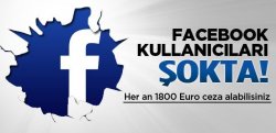 Facebook Paylaşımına Telif Hakkı Cezası 1800 Euro