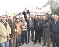 Sanayi'de Kentsel Dönüşüm Protestosu