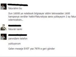 7979 Dan Gelen Mesajlara çok Dikkat Edin