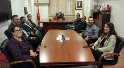 Ak Merkez İlçe Heyetinden Eczacılar Odasına Hayırlı Olsun Ziyareti
