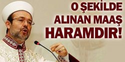O şekilde Emekli Maaşı Almak Haramdır !