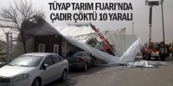 Fırtına Ve Lodos Tarım Fuarı'nı Vurdu,,,