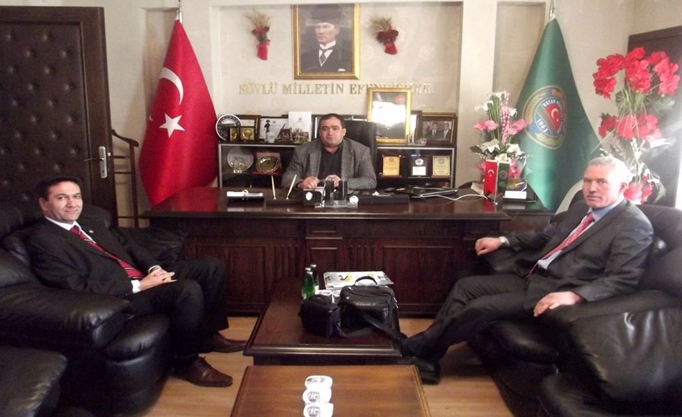 ADAY ADAYI LOKMAN GÜMÜŞSOY'DAN KOÇAK'A ZİYARET