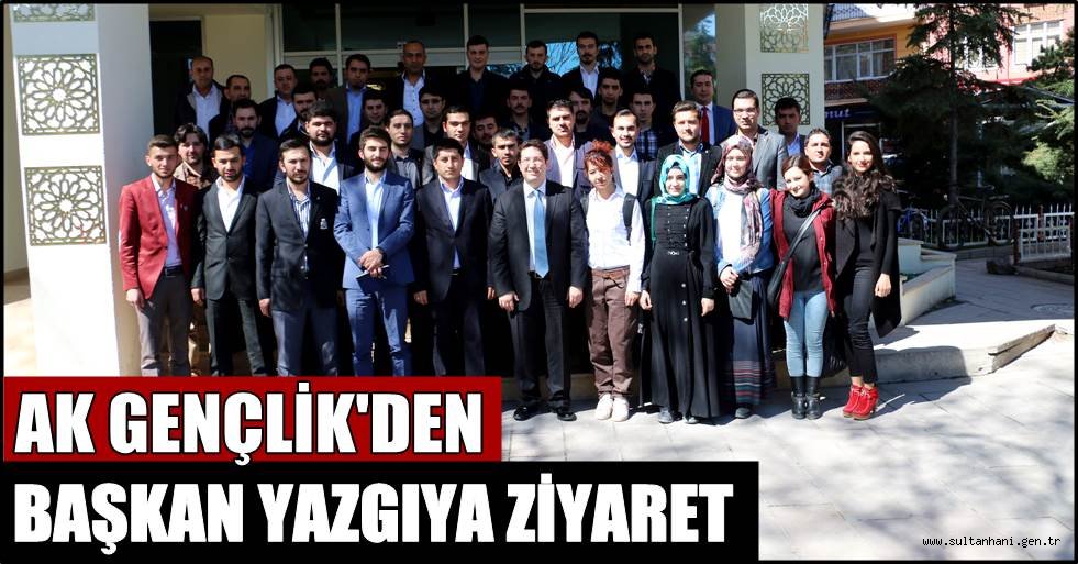 AK GENÇLİK'DEN BAŞKAN YAZGIYA ZİYARET