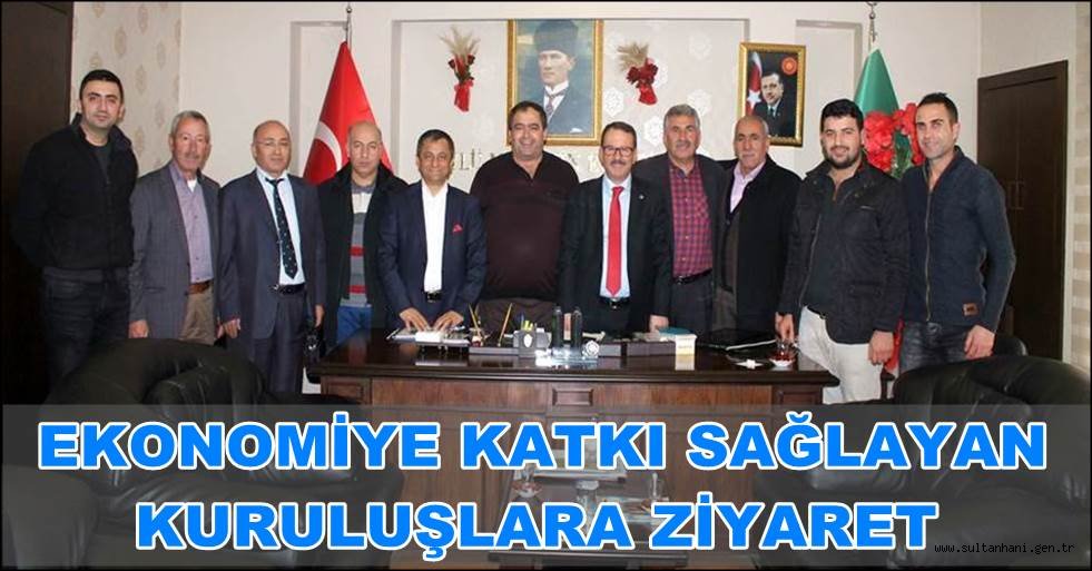 AK HEYETTEN EKONOMİYE KATKI SAĞLAYAN KURULUŞLARA ZİYARET