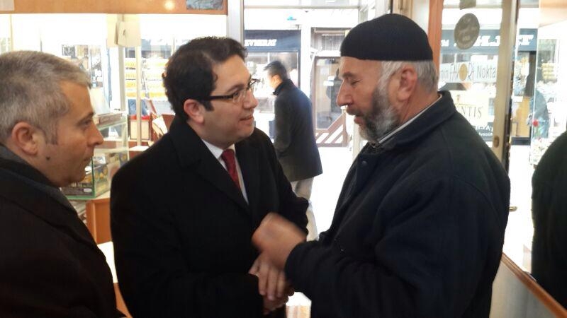 Ak Parti Adayı Yazgı çarşı Esnafı Ziyaretlerine Devam Ediyor