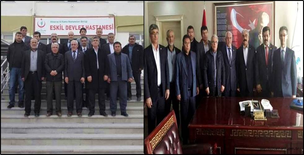 AK PARTİ HEYETİNDEN ESKİL'E ZİYARET