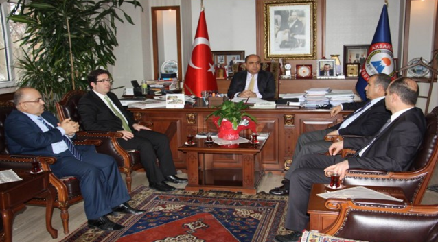 Ak Parti Kurmaylarından Başkan`a Ziyaret