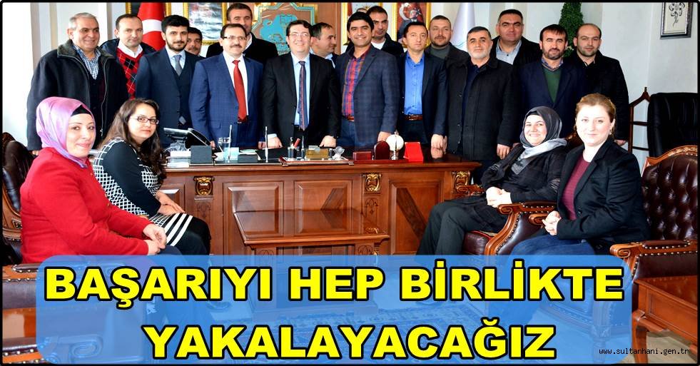 AK PARTİ MERKEZ İLÇE YÖNETİMİ’NDEN BAŞKAN HALUK ŞAHİN YAZGI’YA ZİYARET