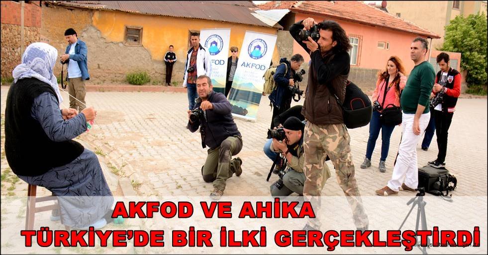 AKFOD VE AHİKA TÜRKİYE’DE BİR İLKİ GERÇEKLEŞTİRDİ