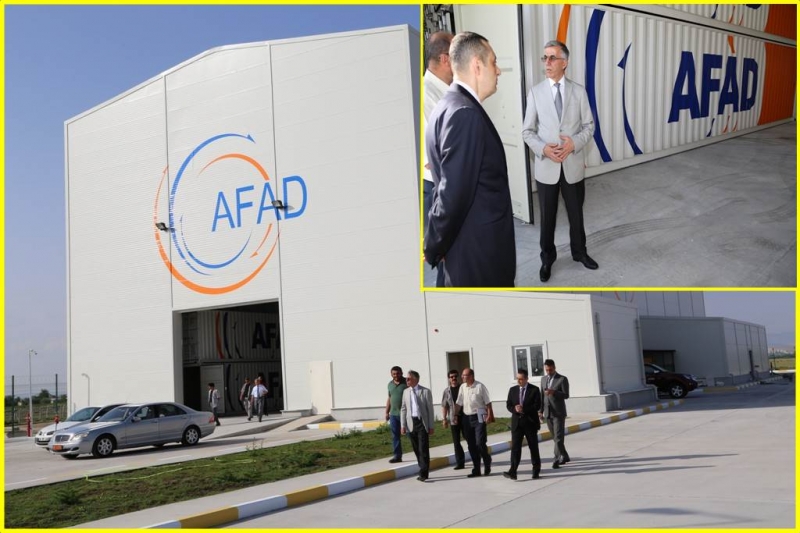 Aksaray Afat Lojistik Deposu İnşaatı Tamamlandı