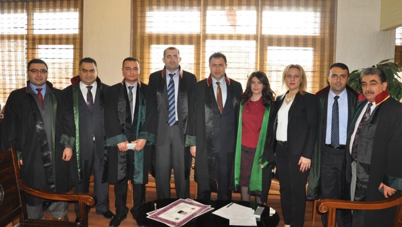 Aksaray Barosun'da Ruhsat Töreni
