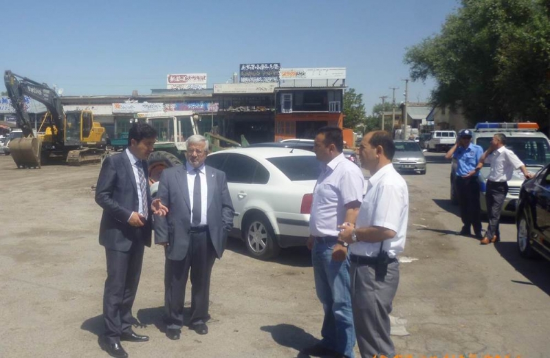 Aksaray Belediyesi Sanayi Sitesinde Denetim Yaptı
