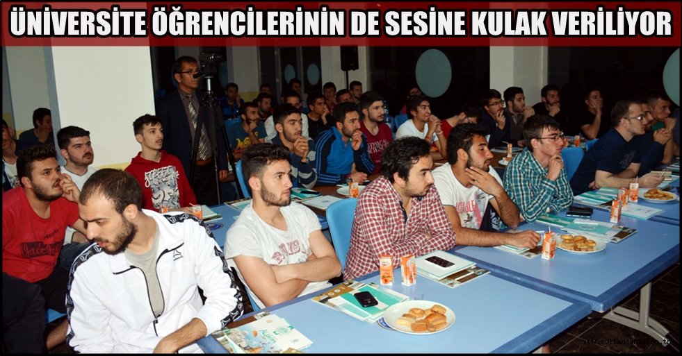 AKSARAY BELEDİYESİ, ÜNİVERSİTE ÖĞRENCİLERİNİN DE SESİNE KULAK VERİYOR