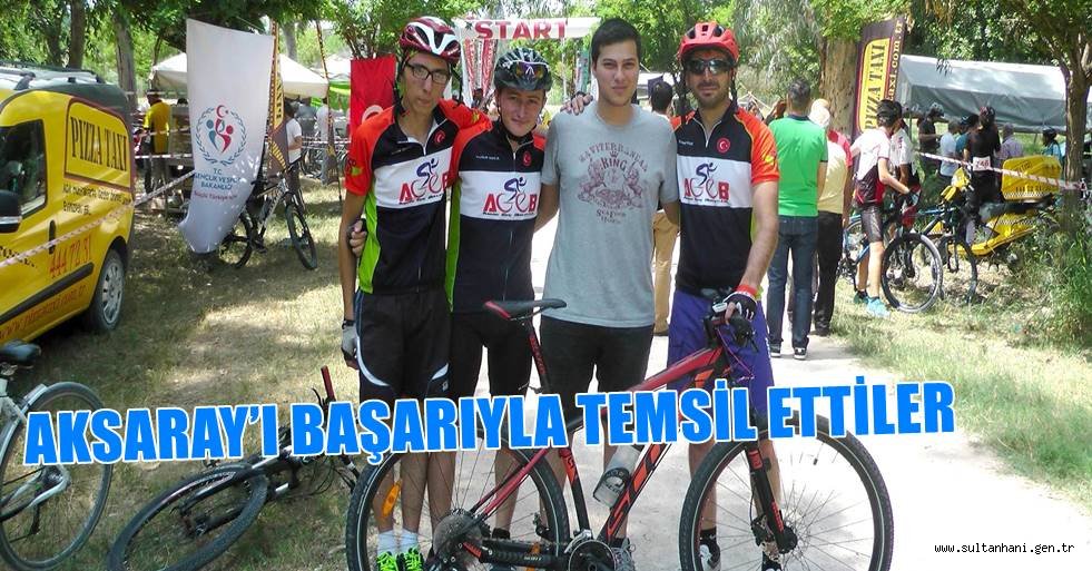 AKSARAY’I BAŞARIYLA TEMSİL ETTİLER