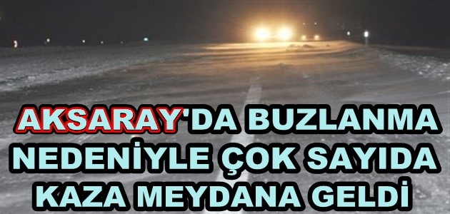 Aksaray Konya Karayolunda çok Sayıda Trafik Kazası