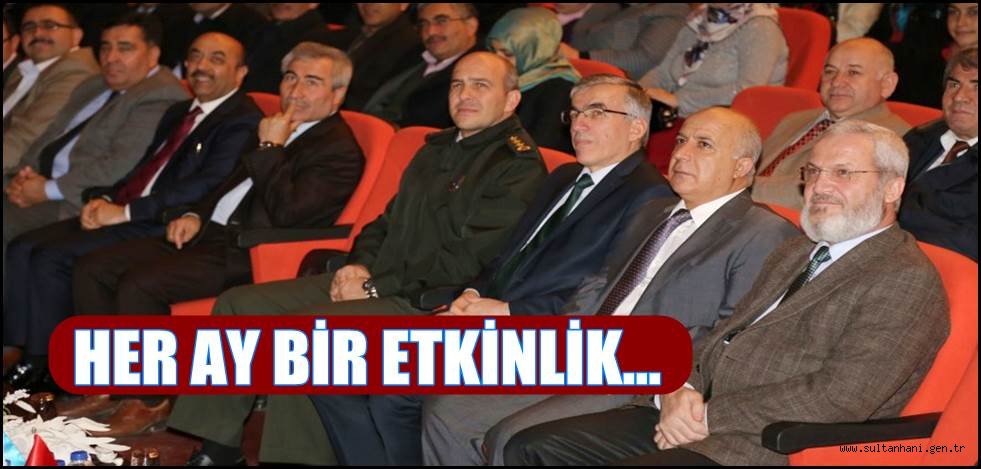 AKSARAY KÜLTÜR MERKEZİNDE HER AY BİR ETKİNLİK