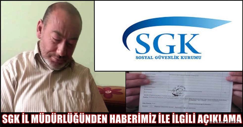 AKSARAY SGK İL MÜDÜRLÜĞÜNDEN EMEKLİ OLAMAYAN MURAT GÖLELİ HAKKINDA AÇIKLAMA