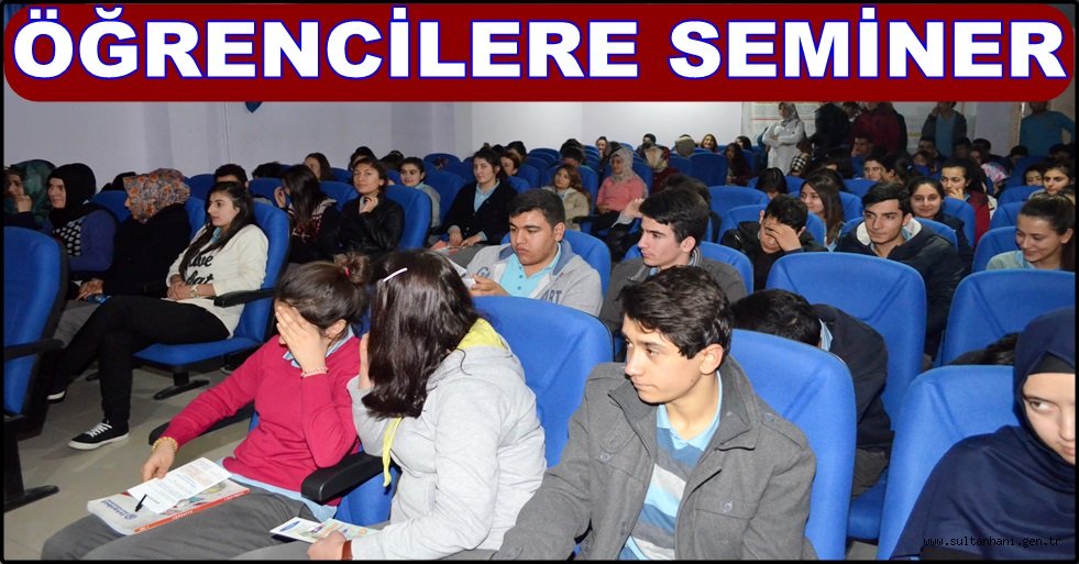 AKSARAY SOSYAL GÜVENLİK İL MÜDÜRLÜĞÜ'NDEN ÖĞRENCİLERE SEMİNER