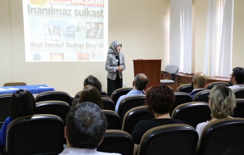 Aksaray'da 28 şubat Süreci Ve Batı Medyası Konuşuldu