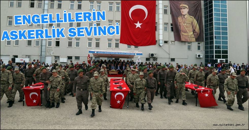 AKSARAY'DA ENGELLİLERİN ASKERLİK SEVİNCİ