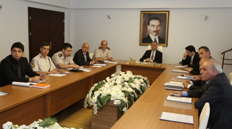 Aksaray'da İl Trafik Komisyonu Toplantısı Yapıldı