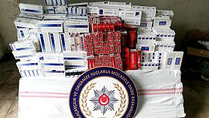 AKSARAY'DA 350 BİN PAKET KAÇAK SİGARA ELE GEÇİRİLDİ