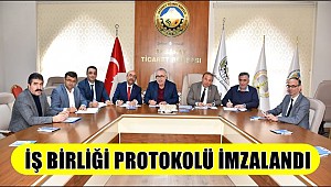 AKSARAY'DA İŞ BİRLİĞİ PROTOKOLÜ İMZALANDI