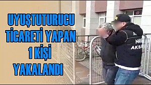 AKSARAY'DA UYUŞTUTURUCU TİCARETİ YAPAN 1 KİŞİ YAKALANDI
