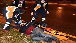 AKSARAY'DA YAŞLI ADAMI DARP EDİP KAFASINA ŞİŞE İLE VURDULAR