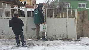AKSARAY İHH KIŞ YARDIMLARINA DEVAM EDİYOR