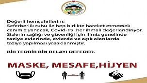 AKSARAY İL GENELİNDE CENAZE TAZİYESİ YASAKLANDI