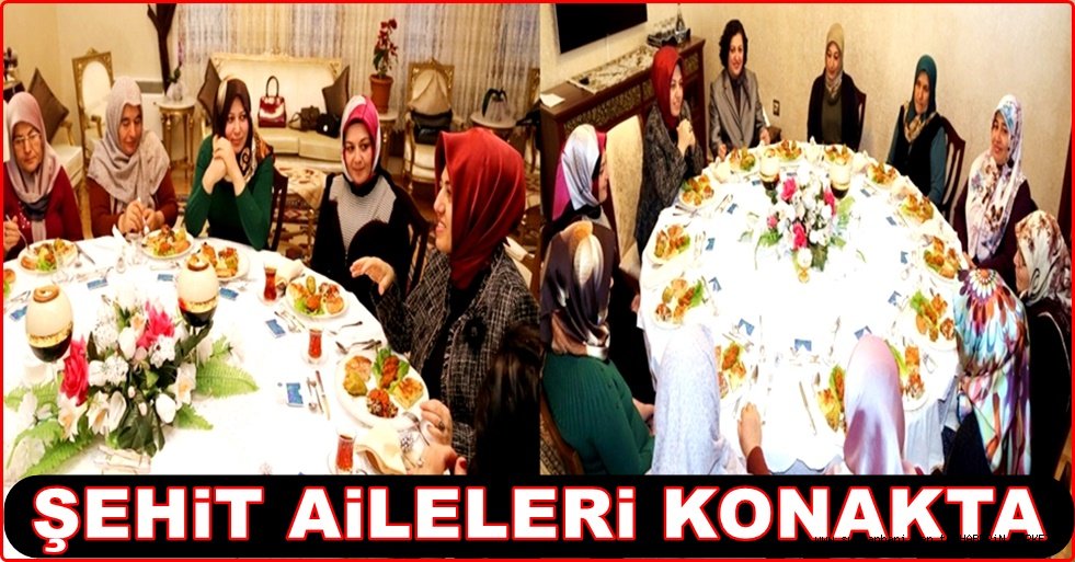 AKSARAYLI ŞEHİT AİLELERİ VALİ KONAĞINDA