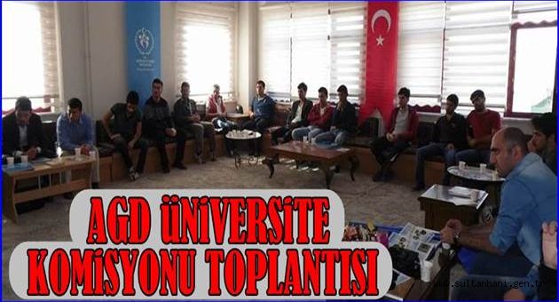 ANADOLU GENÇLİK DERNEĞİ AKSARAY ŞUBESİ GENÇLİK KOMİSYONU TOPLANTISI...