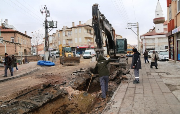 Asbest Su Boruları Değiştiriliyor
