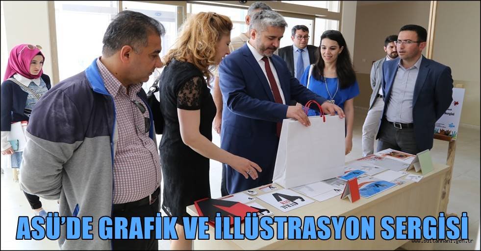 ASÜ’DE GRAFİK VE İLLÜSTRASYON SERGİSİ