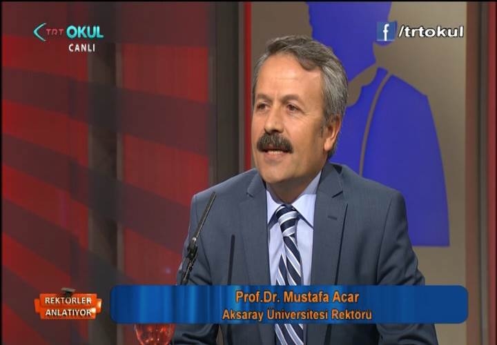 Asü Rektörü Acar Trt’de Aksaray’ı Ve üniversiteyi Anlattı