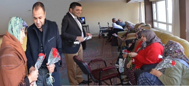 Atso Başkanından Huzurevine Ziyaret