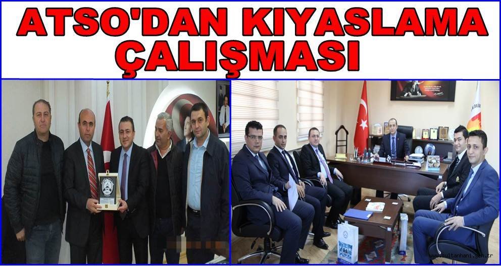 ATSO NEVŞEHİR TSO VE KIRŞEHİR TSO İLE KIYASLAMA ÇALIŞMASI YAPTI
