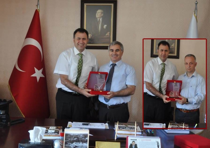 Başsavcı Aksakal'dan Baro Başkanı Bozkurt'a Veda Ziyareti