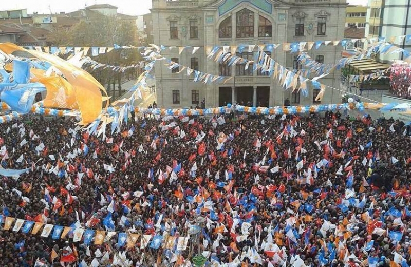 Başbakan Erdoğan Aksaray'da Halka Seslendi