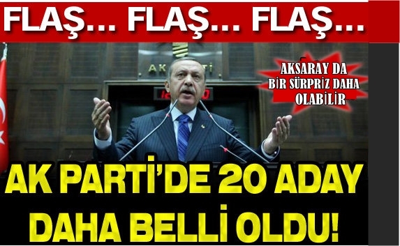 Başbakan Erdoğan Adayları Bugün Açıklıyor