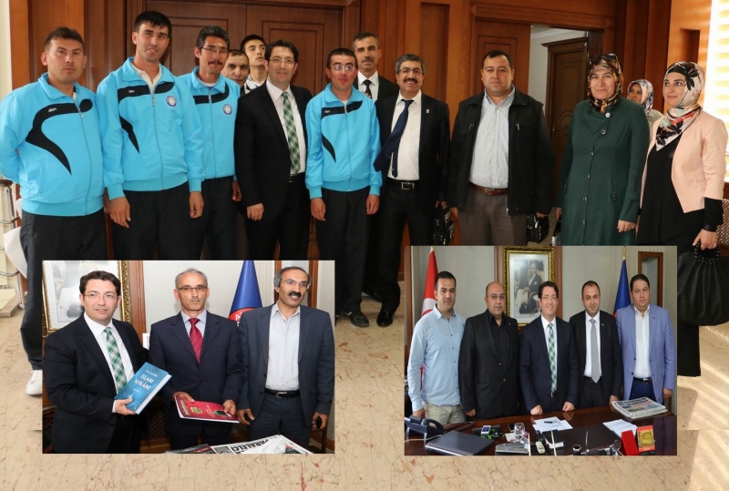 Başkan Yazgı'ya Ziyaretler Devam Ediyor