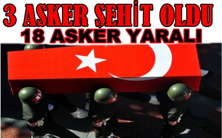 Biri Konya'lı 3 Asker şehit 18 Asker Yaralı
