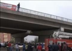 Aksaray Sanayi Köprüsünde İntihar...