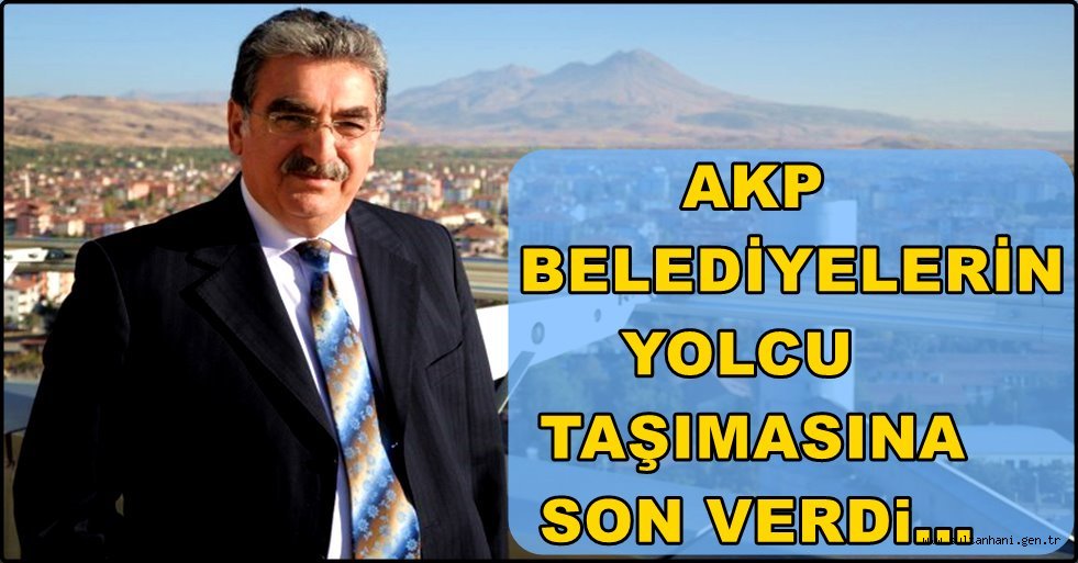 CHP İL BAŞKANI KOŞAR ''AKP BELEDİYELERİN YOLCU TAŞIMASINA SON VERDİ''