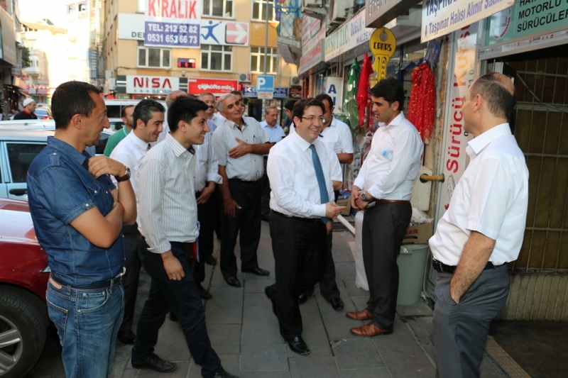 Cumhurbaşkanlığı Seçimi öncesinde Ak Parti Heyetinde Esnaf Gezileri Devam Ediyor