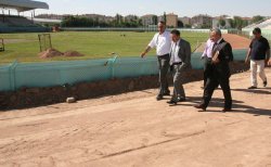 Vali Selami Altınok Dagılgan Spor Kompleksinde İncelemelerde Bulundu.