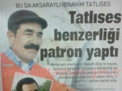 İbrahim Tatlıses Aksaraylı çıktı